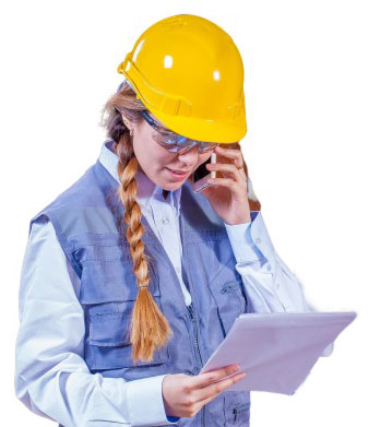 ChipSpark - Home (Portfolio) Electrician Girl With Docs